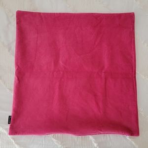 Phantoscope Velvet Decorative Pillow Cover 22" x 22" - Pink